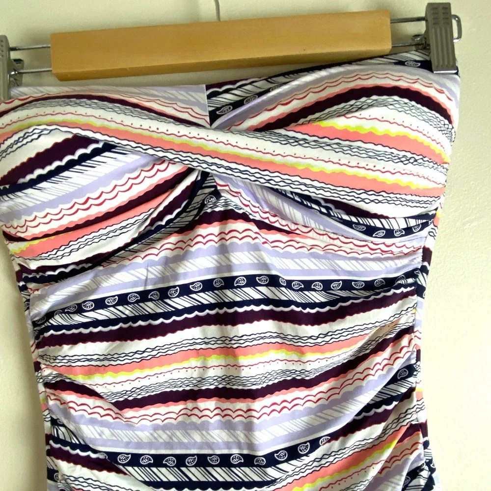 Anne Cole Twist-front Ruched OnePiece Swimsuit - Picture 2 of 9